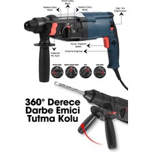 Dager Gbh 2-28 Çelik Şanzıman Bakır Sargılı 900 W Kırıcı Delici Hilti Matkap + 5 Adet Uç Yedek Çelik Mandren Pas Sökücü Hediye