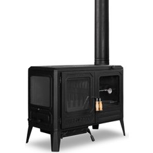Flame Stove FS-062 Truva Lüx Döküm Soba