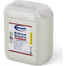 Evyap Bitkisel Gliserin | 25.00 kg  (%99.7 Saflık,gıda Tipi Yenilebilir,helal ve Kosher Belgeli)