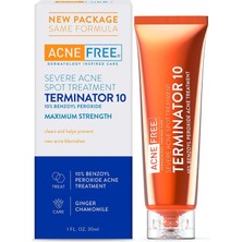 Acne Free Terminator 10 Akne Karşıtı Bakım Kremi 30ml