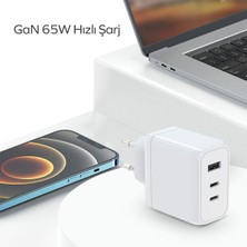 Woyax By Deji Xiaomi Poco F5 F5 Pro F6 X5 Pro X6 X6 Pro Uyumlu Yüksek Hızlı Şarj Aleti 65W Type C USB