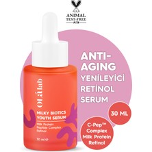 Olalab Yaşlanma Karşıtı Onarıcı Cilt Yenileyici Retinol Peptit Cilt Serumu 30 ml Youth Serum