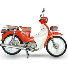 Falcon Retro 110I Benzinli Motosiklet - Kırmızı