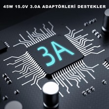 Techmaster Type-C To Surface Pro 102W Şarj Çevirici Adaptör