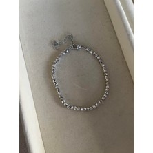 Nona Dorika Bileklik Gümüş Renk