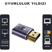 Techmaster HDMI To HDMI Çevirici 8k 2.1 UHD Dönüştürücü Adaptör