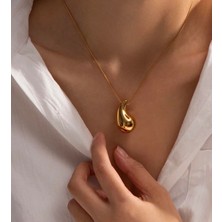 Nona Damla Kolye Gold