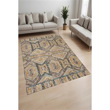 Eliana Home Dijital Baskı Yıkanabilir Kaymaz Taban Salon Halısı ve Yolluk LNA0984-FNL234