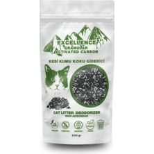 DOĞSEK Kedi Kumu Koku Giderici Excellence Km Granular Activated Carbon 230 gr Kömür Bazlı Granül Aktif Karbon Kalın Taneli