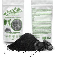 DOĞSEK Kedi Kumu Koku Giderici Excellence Km Granular Activated Carbon 230 gr Kömür Bazlı Granül Aktif Karbon Kalın Taneli