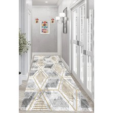Eliana Home Dijital Baskı Yıkanabilir Kaymaz Taban Salon Halısı ve Yolluk LNA0989-FNL239