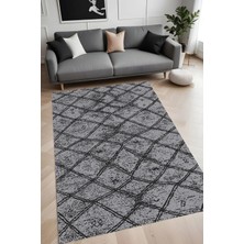 Eliana Home Dijital Baskı Yıkanabilir Kaymaz Taban Salon Halısı ve Yolluk LN032-FNL296