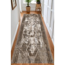 Eliana Home Dijital Baskı Yıkanabilir Kaymaz Taban Salon Halısı ve Yolluk LN078-FNL352