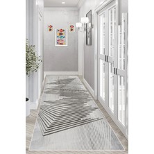 Eliana Home Dijital Baskı Yıkanabilir Kaymaz Taban Salon Halısı ve Yolluk LN097-FNL384