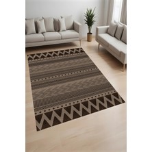 Eliana Home Dijital Baskı Yıkanabilir Kaymaz Taban Salon Halısı ve Yolluk LN111-FNL417