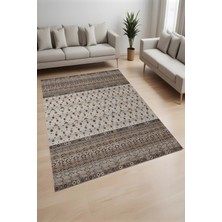 Eliana Home Dijital Baskı Yıkanabilir Kaymaz Taban Salon Halısı ve Yolluk LN141-FNL446