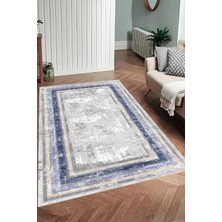 Eliana Home Dijital Baskı Yıkanabilir Kaymaz Taban Salon Halısı ve Yolluk LN152-FNL458
