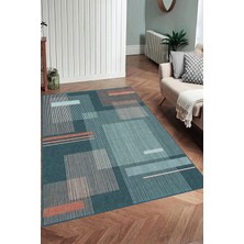 Rovigo Home Dijital Baskı Yıkanabilir Kaymaz Taban Salon Halısı ve Yolluk RVG0958-FNL207