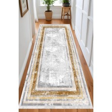 Eliana Home Dijital Baskı Yıkanabilir Kaymaz Taban Salon Halısı ve Yolluk LN177-FNL484