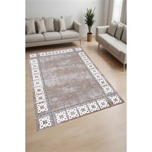 Eliana Home Dijital Baskı Yıkanabilir Kaymaz Taban Salon Halısı ve Yolluk LNA0819-FNL29