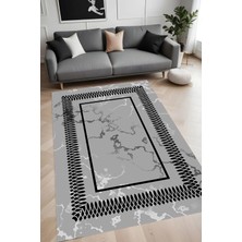 Rovigo Home Dijital Baskı Yıkanabilir Kaymaz Taban Salon Halısı ve Yolluk RVG0845-FNL55