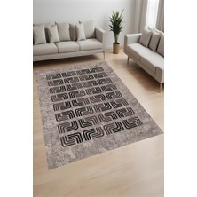 Rovigo Home Dijital Baskı Yıkanabilir Kaymaz Taban Salon Halısı ve Yolluk RVG0920-FNL151