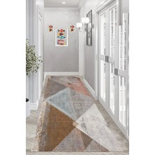 Rovigo Home Dijital Baskı Yıkanabilir Kaymaz Taban Salon Halısı ve Yolluk RVG0956-FNL205