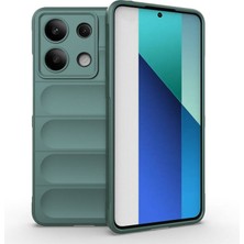 FUJİMAX Xiaomi Redmi Note 13 4g Kılıf Esnek Tpu Oyuklu Arka Yüzey Tasarımlı Zore Etnik Silikon Kapak