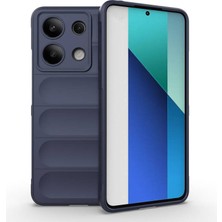 FUJİMAX Xiaomi Redmi Note 13 4g Kılıf Esnek Tpu Oyuklu Arka Yüzey Tasarımlı Zore Etnik Silikon Kapak