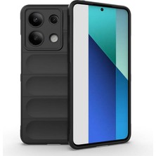 FUJİMAX Xiaomi Redmi Note 13 4g Kılıf Esnek Tpu Oyuklu Arka Yüzey Tasarımlı Zore Etnik Silikon Kapak