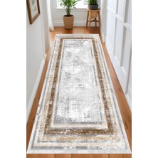 Eliana Home Dijital Baskı Yıkanabilir Kaymaz Taban Salon Halısı ve Yolluk LN146-FNL451