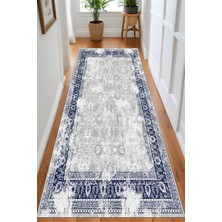 Eliana Home Dijital Baskı Yıkanabilir Kaymaz Taban Salon Halısı ve Yolluk LN123-FNL429