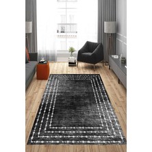 Eliana Home Dijital Baskı Yıkanabilir Kaymaz Taban Salon Halısı ve Yolluk LNA0815-FNL25