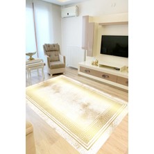 Rovigo Home Dijital Baskı Yıkanabilir Kaymaz Taban Salon Halısı ve Yolluk RVG0833-FNL43