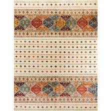 Rovigo Home Dijital Baskı Yıkanabilir Kaymaz Taban Salon Halısı ve Yolluk RVG0949-FNL198