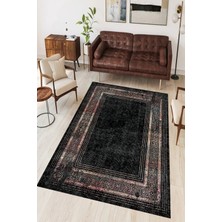 Eliana Home Dijital Baskı Yıkanabilir Kaymaz Taban Salon Halısı ve Yolluk LNA0893-FNL110