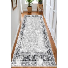 Eliana Home Dijital Baskı Yıkanabilir Kaymaz Taban Salon Halısı ve Yolluk LN120-FNL426