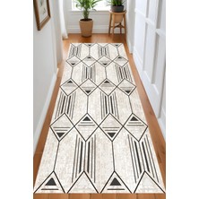 Eliana Home Dijital Baskı Yıkanabilir Kaymaz Taban Salon Halısı ve Yolluk LNA0875-FNL85