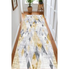 Eliana Home Dijital Baskı Yıkanabilir Kaymaz Taban Salon Halısı ve Yolluk LNA0981-FNL231