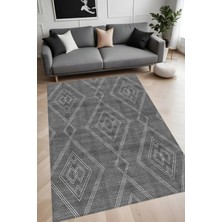 Eliana Home Dijital Baskı Yıkanabilir Kaymaz Taban Salon Halısı ve Yolluk LN061-FNL334