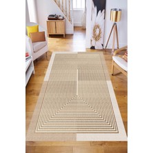 Eliana Home Dijital Baskı Yıkanabilir Kaymaz Taban Salon Halısı ve Yolluk LN074-FNL347