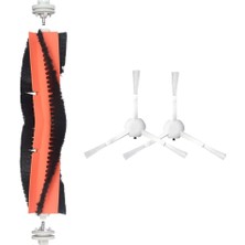 robotyedek Vestel V-Bot Pro B Yedek Ana Fırça ve Yan Fırça (3 Parça)