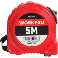 Workpro WP261003 5 m x 19 mm Beyaz Çelik Şerit Metre