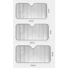 Araba Güneşlik Ön Cam Kalınlaşmış Alüminyum Folyo Güneşlik Yaz Araba Iç Güneşlik ve Isı Kalkanı Araba Malzemeleri (Yurt Dışından)