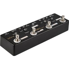 Midex QuadraFX SL-918 Analog Gitar Efekt Pedalı (Reverb, FX Loop, Overdrive ve Distortion)