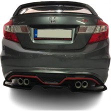 Paşa Tuning Honda Civic (1996 - 2016) Voltex Arka Ek (Plastik)