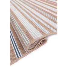 Empera Qılım  Mavi Modern Takma Saçaklı Kilim
