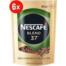 Nescafe Blend 37 granül Kahve 80 gr (6 Adet)