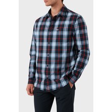 Tommy Jeans  Pamuklu Regular Fit Gömlek Erkek Gömlek DM0DM19512 C1G