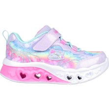 Skechers Flutter Heart Lights - Groovy Swirl Işıklı Kız Bebek Spor Ayakkabı